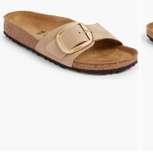 Madrid big buckle slide sandal